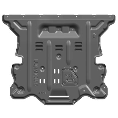 Alfa Romeo Stelvio Skid Plate Engine Guard Transmission Armor Bagian Bawah Karoseri dalam Alloy Aluminium