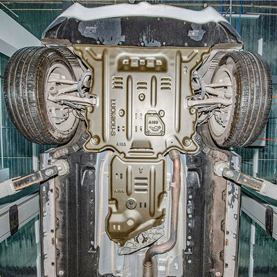 Alfa Romeo Stelvio Skid Plate Engine Guard Transmission Armor Bagian Bawah Karoseri dalam Alloy Aluminium