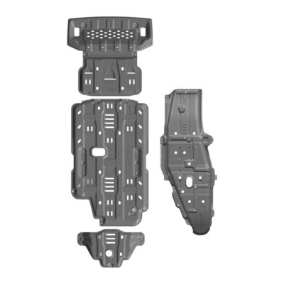 Perlindungan Karat 5mm Untuk Mitsubishi Pajero Aluminium Gearbox Guard