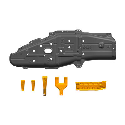 Perlindungan Karat 5mm Untuk Mitsubishi Pajero Aluminium Gearbox Guard