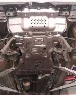 Kit Perlindungan Aluminium Motor Shield Gearbox Guard Skid Plate untuk Toyota Fortuner