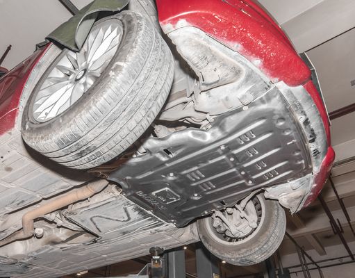 BMW Skid Plate Engine Guard Plate Penjualan langsung aksesori paduan mangan-aluminium