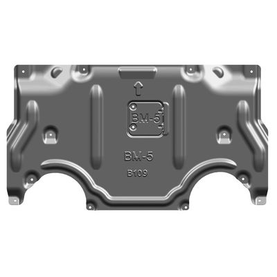 Ketebalan yang disesuaikan BMW Mobil Model Skid Plate Engine Guard Plate Underbody Protection