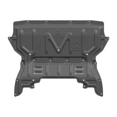 Ketebalan yang disesuaikan BMW Mobil Model Skid Plate Engine Guard Plate Underbody Protection