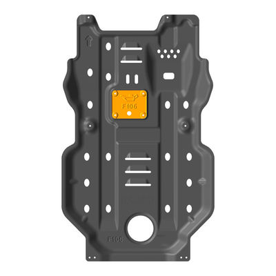 Aluminium Alloy Bash Plate Untuk Toyota Prado LC120 Aluminium Skid
