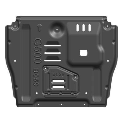 Mercedes G500 Aksesoris OEM Aluminium Alloy Undercar Shield untuk Perlindungan Bagian Bawah