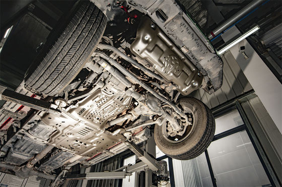 Disesuaikan 2018- 4WD Jeep Wrangler JL Hybrid Electric Underbody Guard Plate Tahun 2018-