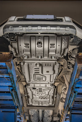 Powder Coating Aluminium Alloy Engine Guard Skid Plate untuk Perlindungan Bawah Badan Mercedes-Benz G500
