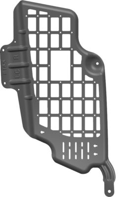 Jeep Toyota Car Trunk Shelf dengan Aluminium Extrusion Storage Baggage Off-Road