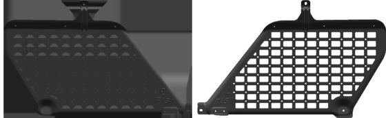 Jeep Toyota Car Trunk Shelf dengan Aluminium Extrusion Storage Baggage Off-Road