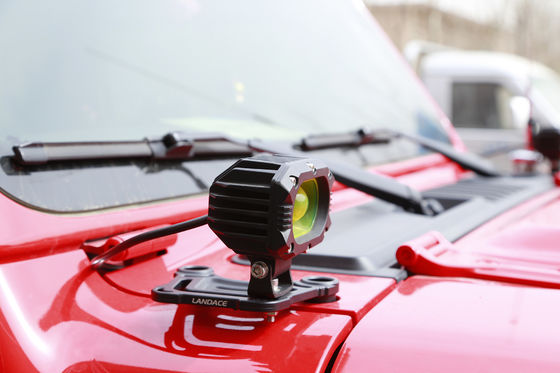 Jeep Wrangler JL Rear Hitch Mount LED Light Design Style Custom Aluminium Alloy Bracket