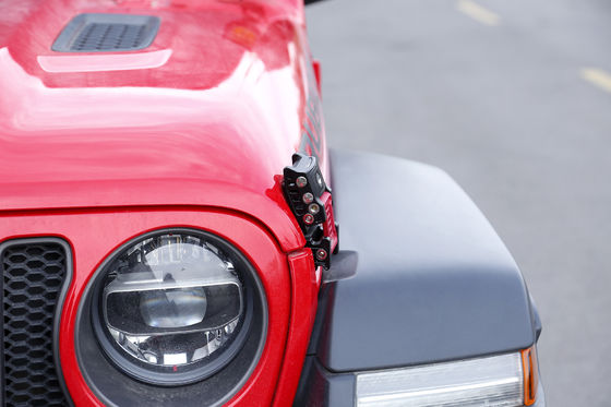 Custom Hood Catches for Jeep Wrangler JK JL Net Weight 0.35kg/pc Proses CNC mesin