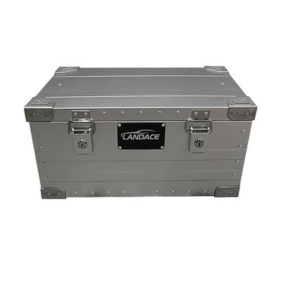Aluminium Alloy Outdoor Camping Storage Box dengan desain fungsional dan lapisan bubuk