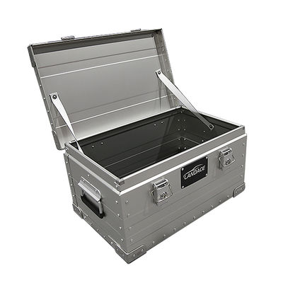 Aluminium Alloy Outdoor Camping Storage Box dengan desain fungsional dan lapisan bubuk