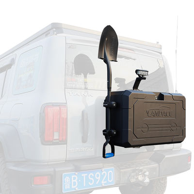 Customized Size Off Road Aluminium Tailgate Storage Box untuk JEEP Wrangler Tank 300