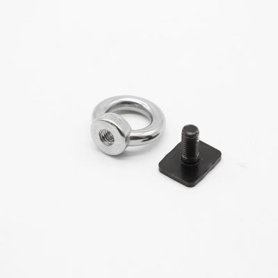 Black Powder Coated CNC Roof Rack dengan Desain Unik dan Eyebolt Eye Nut Stainless Steel