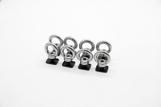 Black Powder Coated CNC Roof Rack dengan Desain Unik dan Eyebolt Eye Nut Stainless Steel
