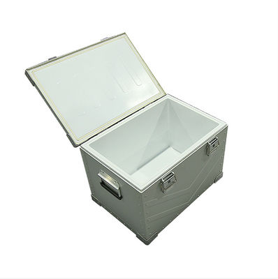 Perak bubuk dilapisi 4x4 Off Road Kendaraan Aluminium Alloy Truk Tempat tidur Alat penyimpanan Kotak dengan laci Camping Lipat Box