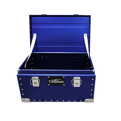 4x4 Off Road Vehicle Aluminium Alloy Camping Box Storage dengan bahan plastik lipat