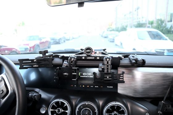 Aluminium Alloy Multi-function Center Console Bracket untuk Jeep Wrangler Tahun 2013-2017