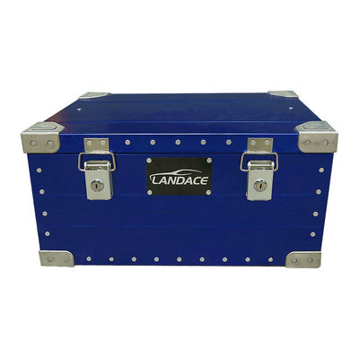 Kontainer Makanan Aluminium Camping Kitchen Box Powder Coated Camping Storage Box Case