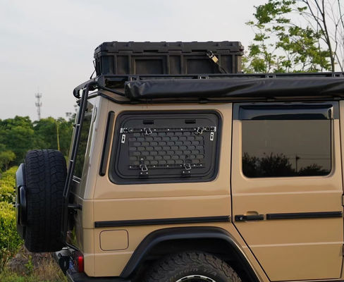 Aluminium Alloy Rear Gullwing Window Untuk Mercedes G-Class W463 Dalam 1989