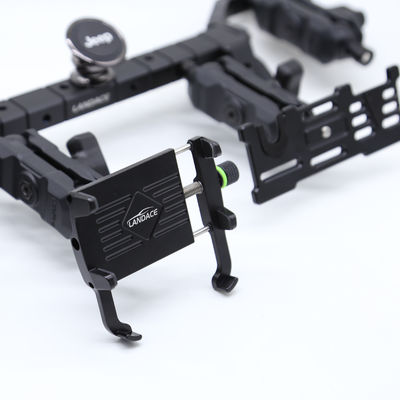 Proses CNC Mesin Alloy Aluminium Center Console Bracket Gopro Holder untuk Jeep Wrangler