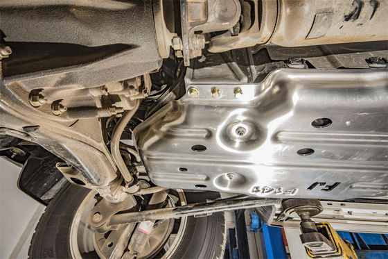 Chassis mobil 4x4 Akses eksteriordries Aluminium Alloy Steel FJ Cruiser Chassis Skid Plate Penjaga Mesin