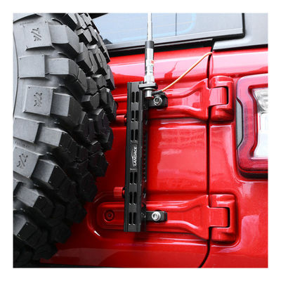 JEEP Wrangler Mobil Fitting Aluminium Alloy Antenna Flag Pole Mudah dipasang dan dilepas