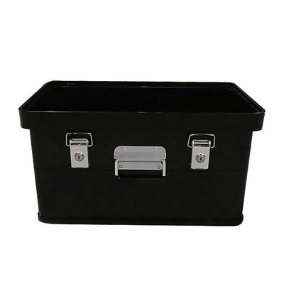 Kotak penyimpanan Camping Outdoor yang terisolasi Anodizing Vintage Aluminium Alloy untuk dapur