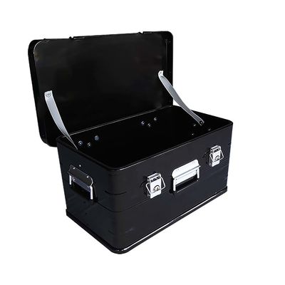 Kotak penyimpanan Camping Outdoor yang terisolasi Anodizing Vintage Aluminium Alloy untuk dapur