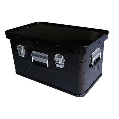Kotak penyimpanan Camping Outdoor yang terisolasi Anodizing Vintage Aluminium Alloy untuk dapur