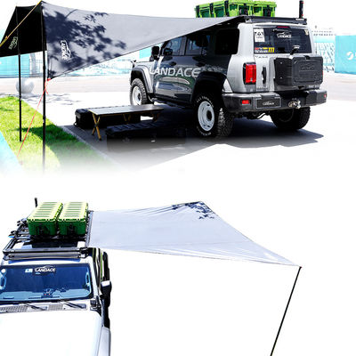 Ruang Besar Ruang Besar Komfort Luar Ruang Waterproof Awning 4x4 Off Road Ringan Berat Tenda Atap Hard