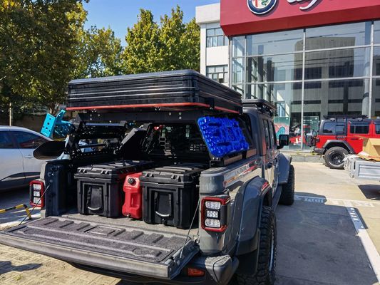 High- Adventure Tub Rack untuk Truk Ranger Hilux Navara Gladiator F-150 Dodge Ram Tacoma