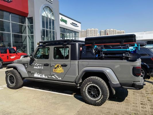 High- Adventure Tub Rack untuk Truk Ranger Hilux Navara Gladiator F-150 Dodge Ram Tacoma