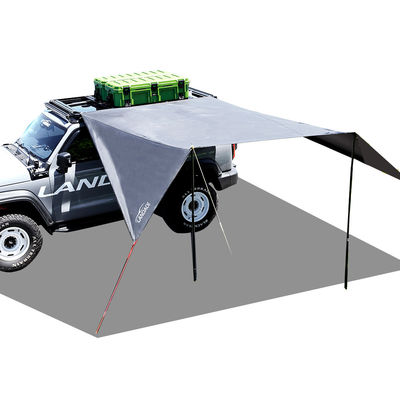 Aluminium Alloy Pole Waterproof Mobil Side Camping Tent untuk Wild Land Mobil Atap dan Area Besar