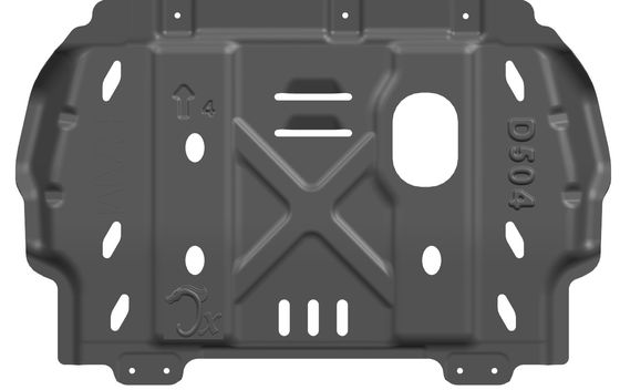 Fungsi Perlindungan Mesin Mobil Di Bawah Penutup Chassis Board Guard untuk DONGE RAM