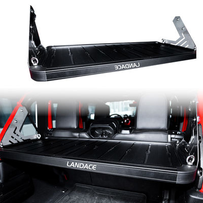 Rak penyimpanan kargo belakang aluminium untuk Jeep Wrangler Fitting Position Kargo belakang