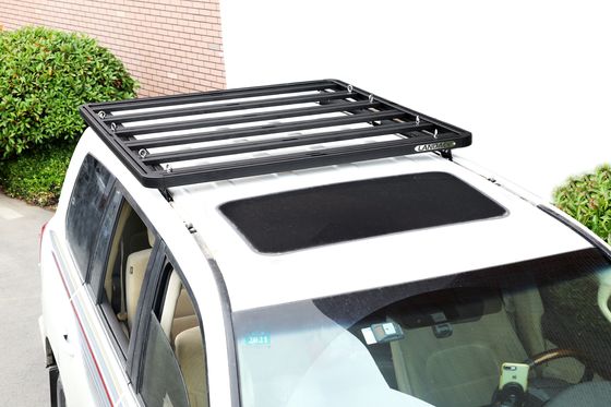 Rak Bagasi Alloy Aluminium Aksesoris Eksterior Tugas Berat untuk Toyota Land Cruiser