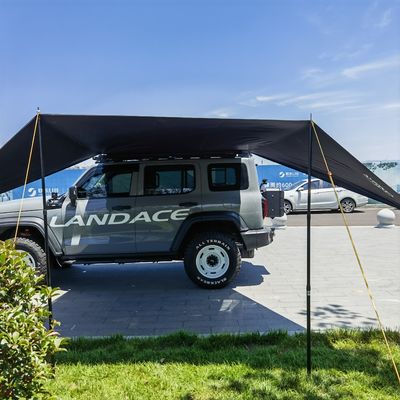 G.W 2kg Car Side Tent Awning untuk camping outdoor ringan dan perjalanan di Rak Atap Mobil