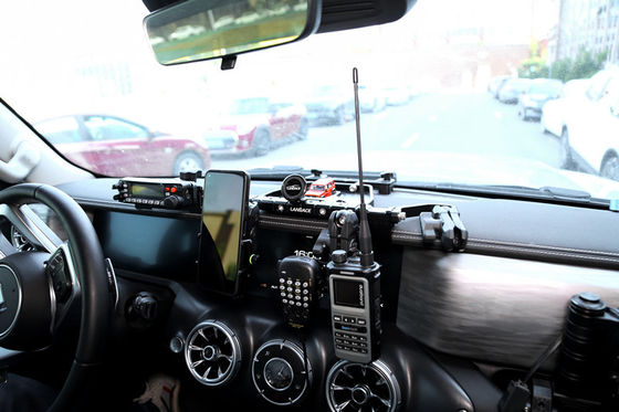 Aksesoris interior kendaraan off-road Aluminium paduan pemegang ponsel untuk TANK 300