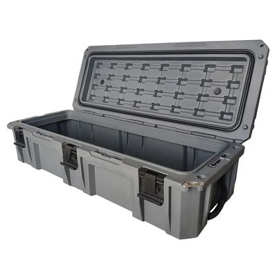 Brown LLDPE Truck Utility Tool Box Organizer dan Storage Untuk Dukungan Customized ODM