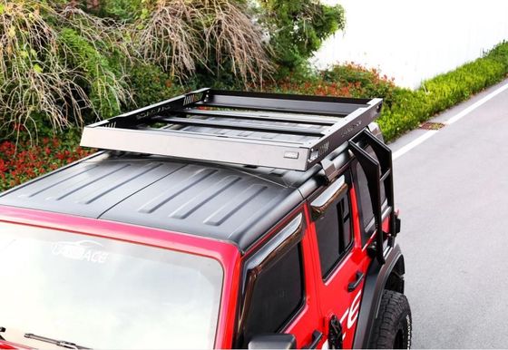 Jeep Wrangler Rubicon 18-23 Kotak atap mobil off-road dengan bracket pengangkut kargo langsung
