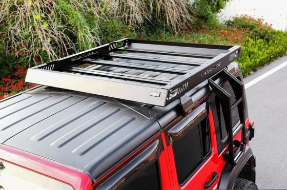 Jeep Wrangler Rubicon 18-23 Kotak atap mobil off-road dengan bracket pengangkut kargo langsung