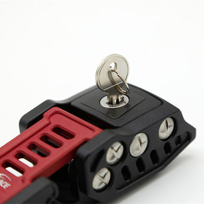 JEEP Wrangler Rubicon CN SHN Heavy Duty Hood Kunci Kunci Kunci Kit Semua Hitam Hitam Merah