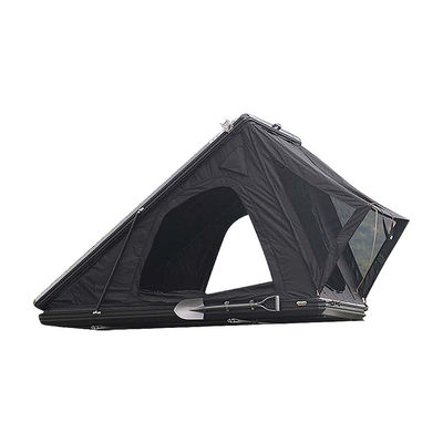 Aluminium Hard Shell Tent Atas Atap untuk 4 Orang Truk Camping Buka Ukuran 210*143*163cm