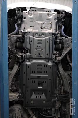 Pengaman Gearbox Mesin Bagian Depan untuk Toyota Land Cruiser LC100 Grey