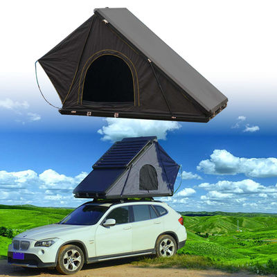 4x4 Aksesoris atap mobil offroad Clamshell Aluminium Hard Shell Tent atap 4 orang