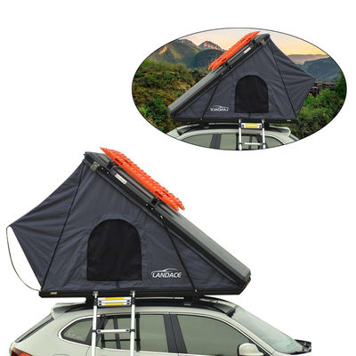 4x4 Aksesoris atap mobil offroad Clamshell Aluminium Hard Shell Tent atap 4 orang