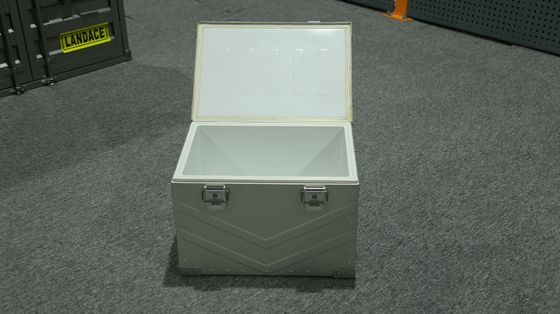 Homful Glamping Outdoor Camping Aluminium Alloy Insulated Waterproof Storage Box untuk hiking
